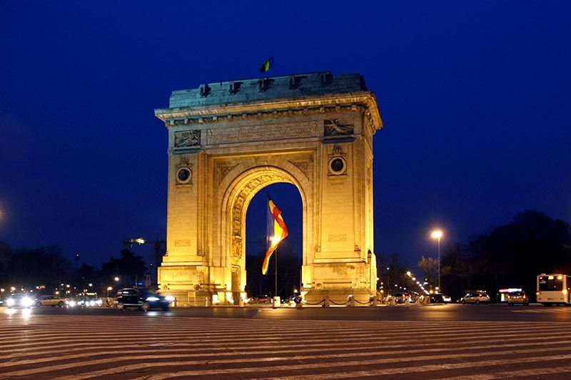 Triumph Arch Bucharest