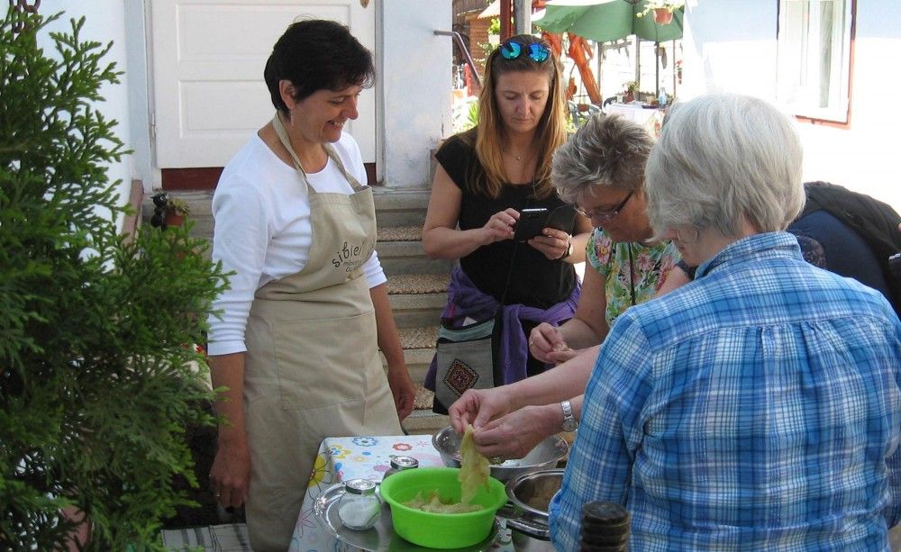 Sibiel cooking class
