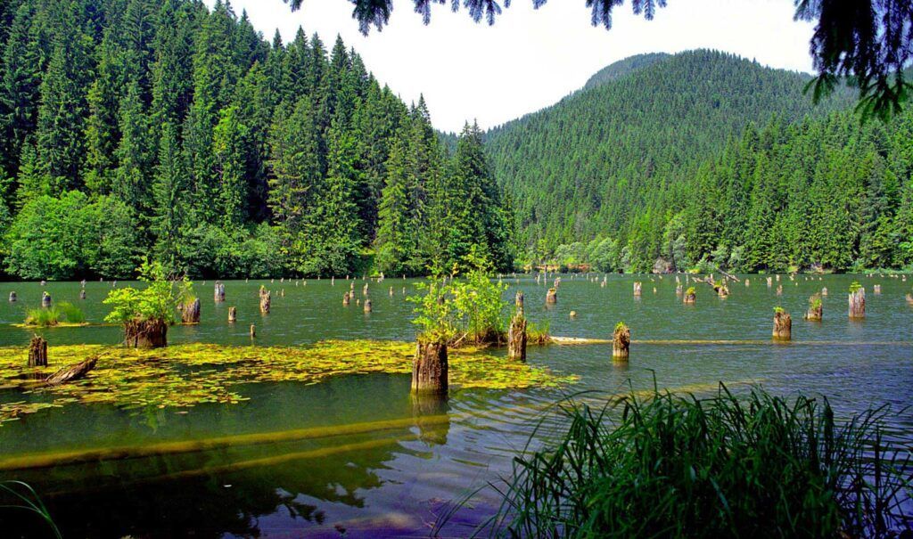 red lake romania