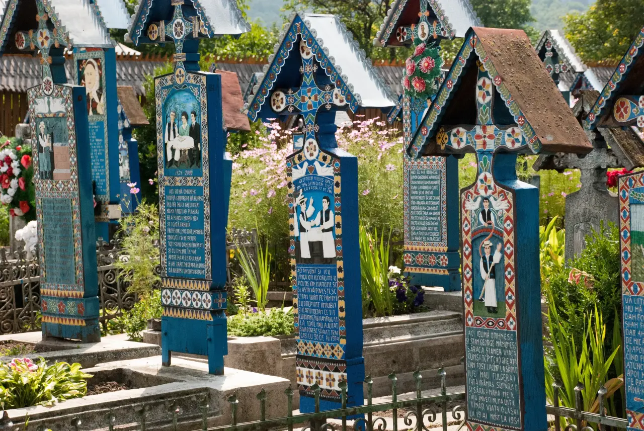 Merry Cemetery is an unique place in the world